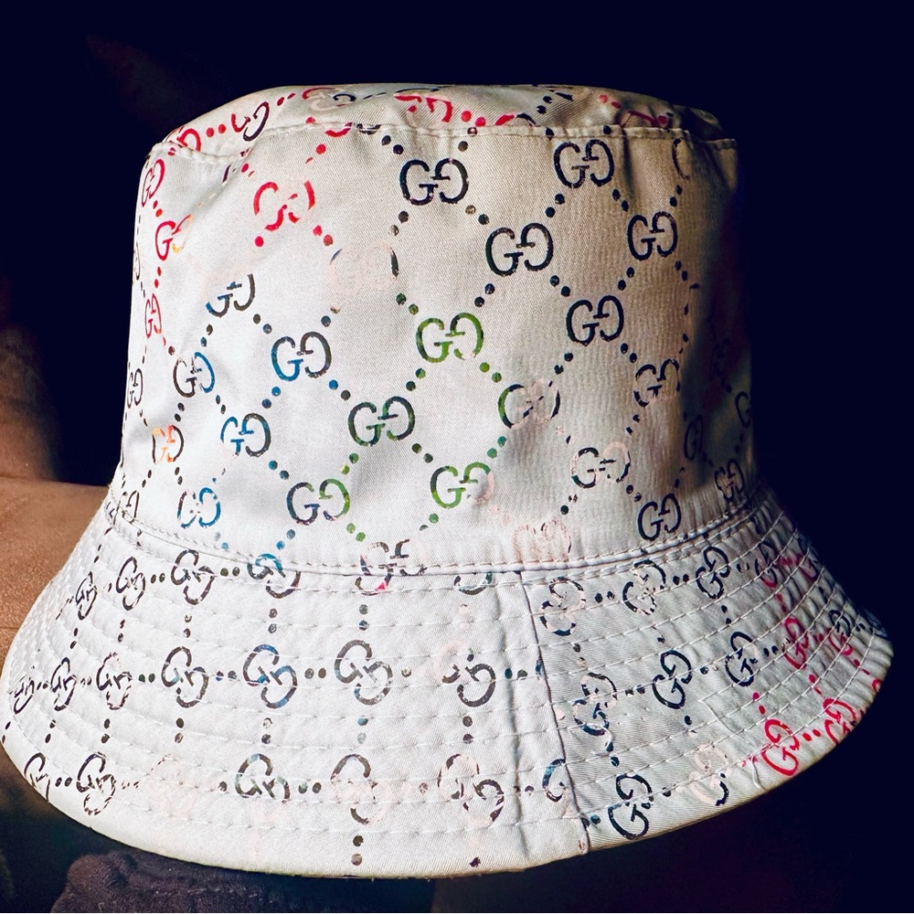 You Gotta Regatta Light Blue Gucci Summer Unisex Bucket Hat Monogram - Picture 3 of 16